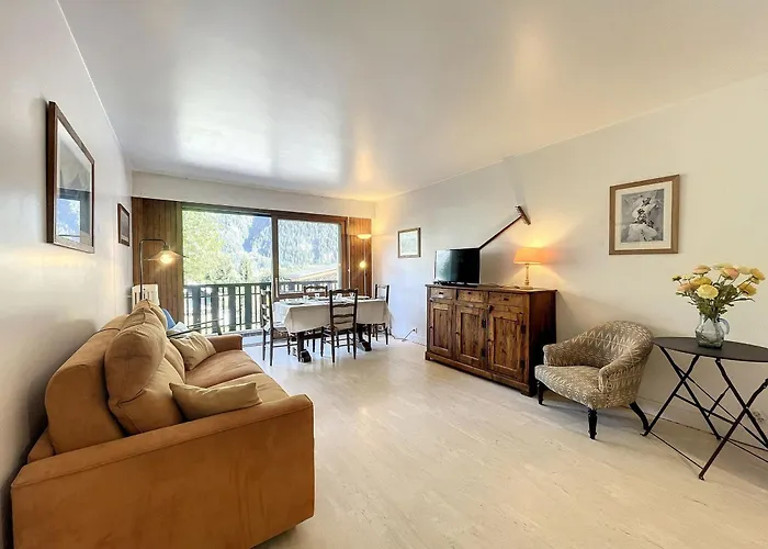 Apartamento T2 Spacieux 45m² Pour 4 Pers, Centre Chamonix, Parking Inclus - Fr-1-507-27 Chamonix Mont Blanc