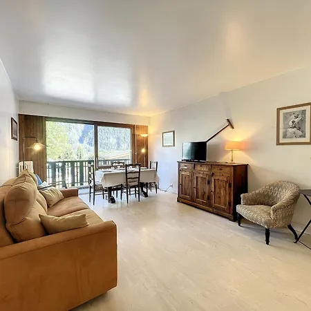 Apartment T2 Spacieux 45m² Pour 4 Pers, Centre Chamonix, Parking Inclus - Fr-1-507-27 Chamonix